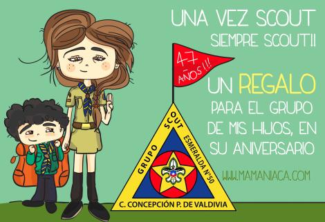 Aniversario del grupo Scouts Esmeralda Nº50 scouts mamaniaca