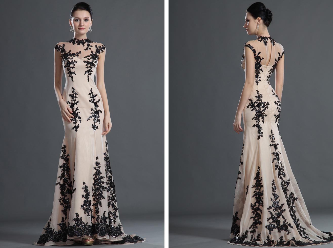 vestidos bonitos para fiesta de noche