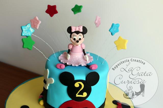 TARTA FONDANT DE MINNIE PARA IRENE