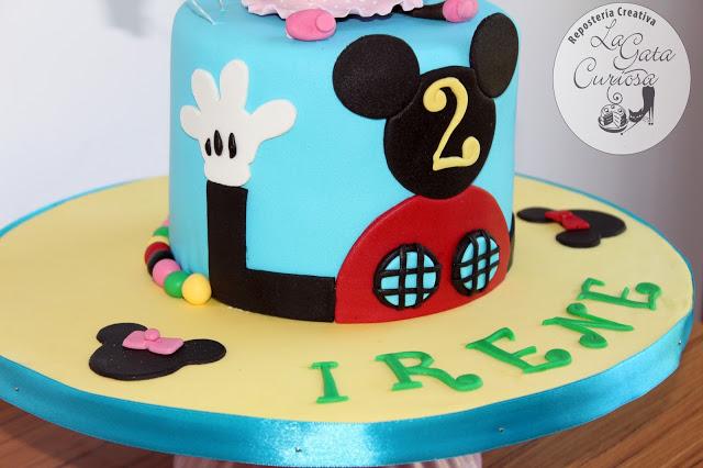 TARTA FONDANT DE MINNIE PARA IRENE