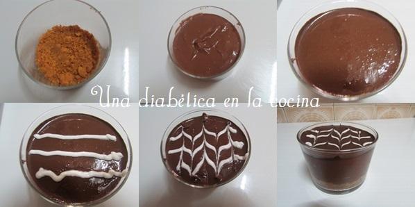 Tarta de queso y chocolate apta para diabéticos Tarta de queso y chocolate apta para diabéticos