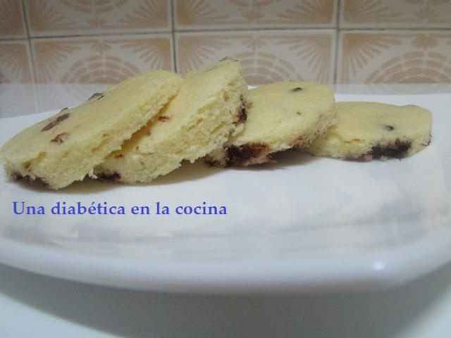 Bizcochitos tipo cookies apta para diabéticos