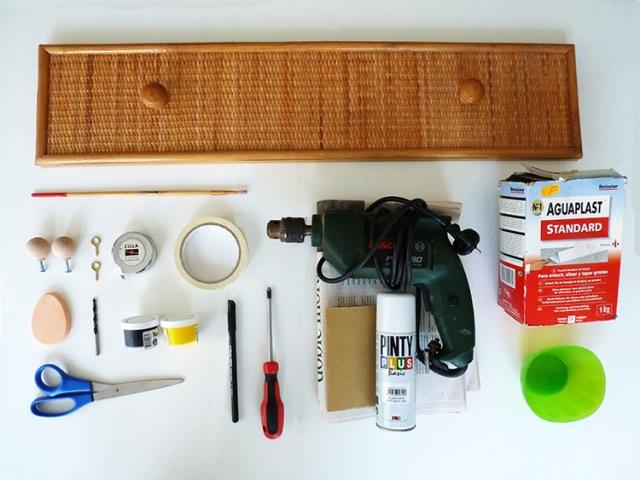 DIY: Cómo hacer un perchero con un cajón