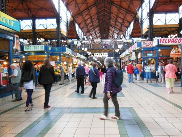 El Gran Mercado Central en Budapest