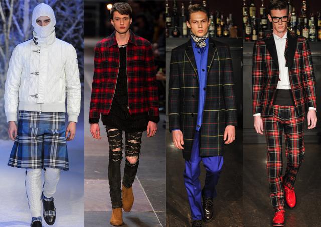 Moncler Gamme, Saint Laurent, Moschino, Moschino f/w 2013-14