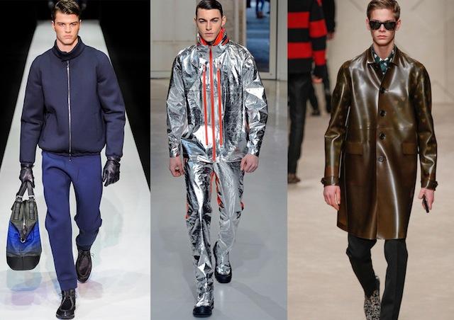 Emporio Armani, Issey Miyake, Burberry f/w 2013