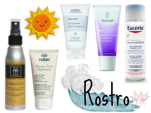 Productos refrescantes para el verano: Cuidado facial y corporal
