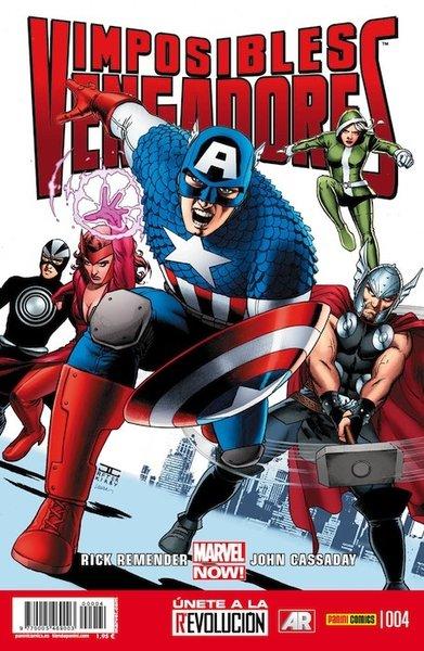 Critiquita 392: Imposibles Vengadores nº 4, R. Remender y J. Cassaday, Marvel-Panini 2013