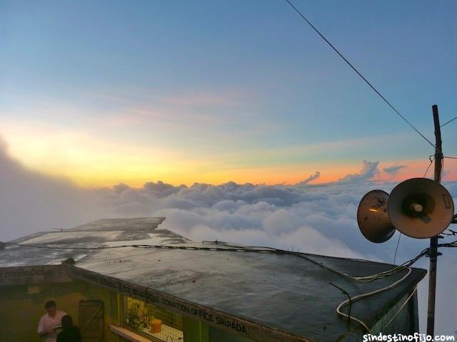 La cima de Adams Peak