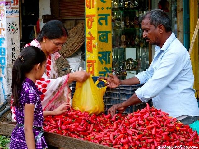 Chiles por monton