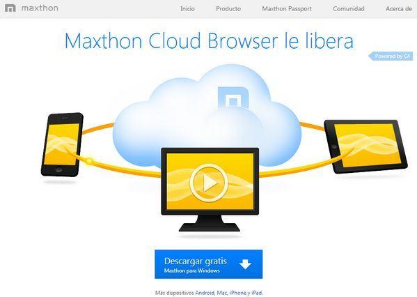 El navegador Maxthon Cloud llega a los 100 millones de usuarios únicos mensuales maxthon