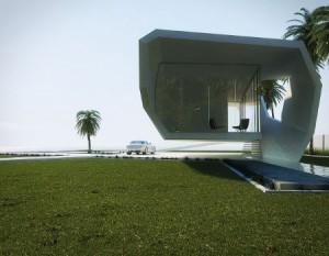 1 ¡Qué mejor para una vivienda de verano que una con forma de OLA!