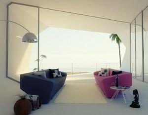 8 ¡Qué mejor para una vivienda de verano que una con forma de OLA!