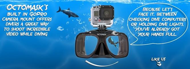 Friday’s Gadget: Octomask para GoPro octomask