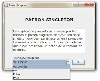 Ejemplo Patrón Singleton