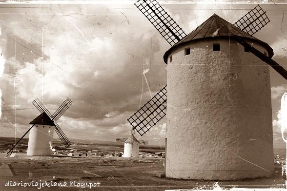En busca de molinos por la Mancha... En busca de molinos por la Mancha...