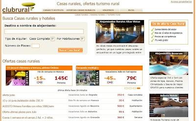 Valorando la página web de Clubrural