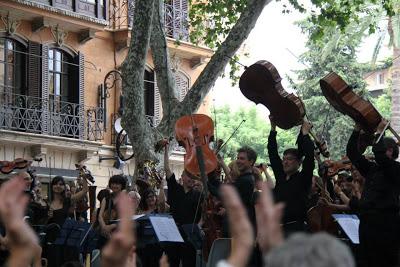 “Que no nos toquen la orquesta”. “Que no nos toquen la orquesta”.