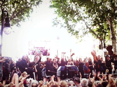 “Que no nos toquen la orquesta”. “Que no nos toquen la orquesta”.