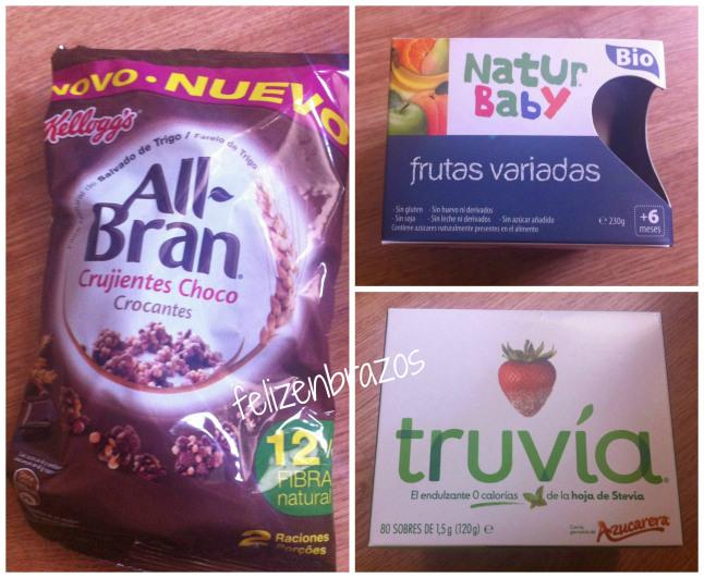 Nonabox del mes de Junio comida