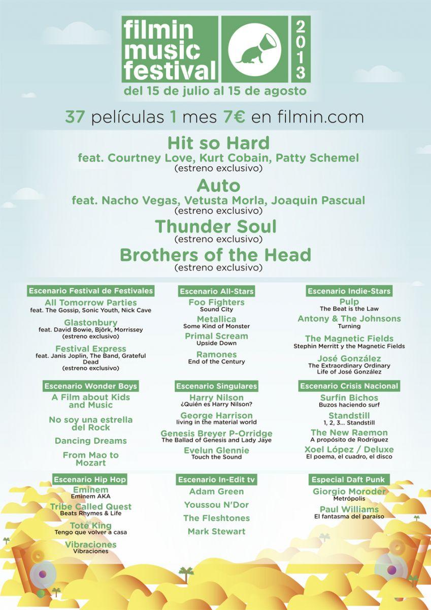 ¿Cuál es la gracia del filmin music fest? ¿Cuál es la gracia del filmin music fest?