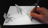 Dibujos anamórficos Dibujos anamórficos