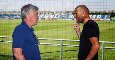 Ancelotti y Zidane Ancelotti y Zidane