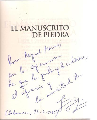 Para dejar constancia El manuscrito de piedra