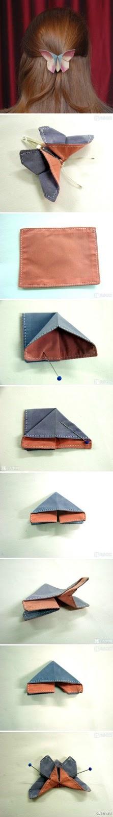 Un broche DIY de origami!