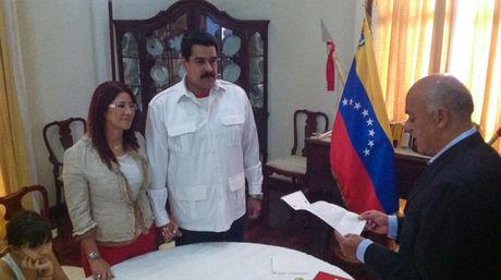 Matrimonio de Cilia Flores y Nicolás Maduro / Cortesía @tmaniglia 
