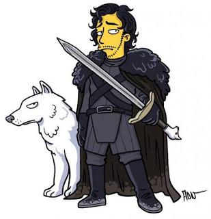 Qué pasaría si...'Juego de Tronos' fuera versión Simpson? Te lo mostramos ! Qué pasaría si...'Juego de Tronos' fuera versión Simpson? Te lo mostramos !