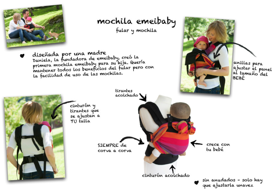 La emeibaby, mochila y fular en uno