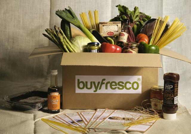 Comida fresca y ecológica en casa con las cestas de productos BuyFresco cesta buy fresco