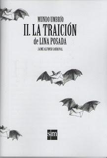 Portada revelada: La traición de Lina Posada (Mundo Umbrío #2) de Jaime Alfonso Sandoval