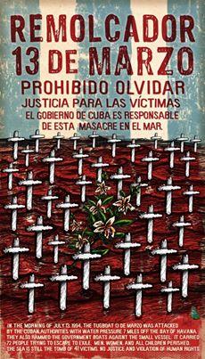HOMENAJE A LAS VÍCTIMAS DEL REMOLCADOR 13 DE MARZO. HOMENAJE A LAS VÍCTIMAS DEL REMOLCADOR 13 DE MARZO.