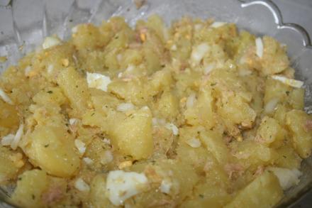 papas aliñas