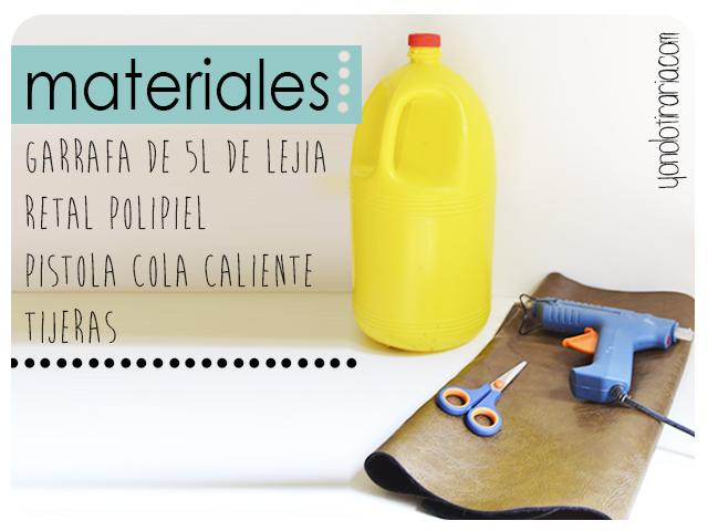 Hacer macetero con garrafa de lejía Hacer macetero con garrafa de lejía