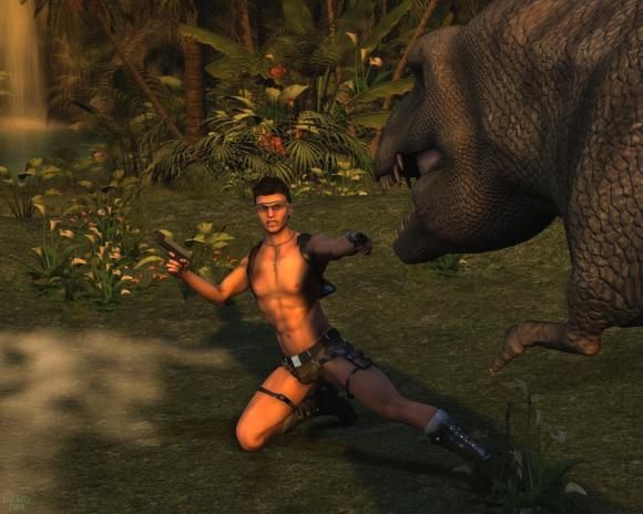 Larry Croft, de profesión arqueólogo nate8