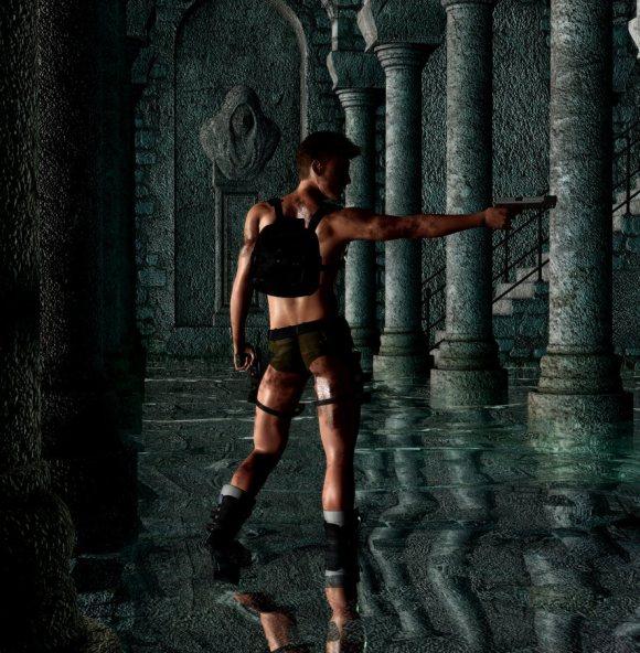 Larry Croft, de profesión arqueólogo nate13