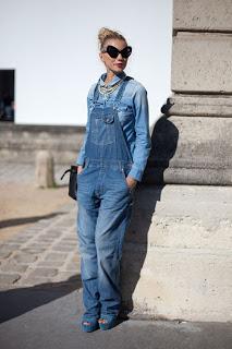 Street style:Overalls