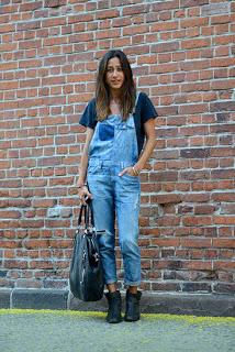 Street style:Overalls