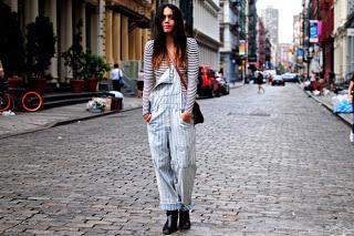 Street style:Overalls