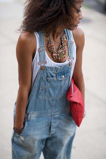 Street style:Overalls