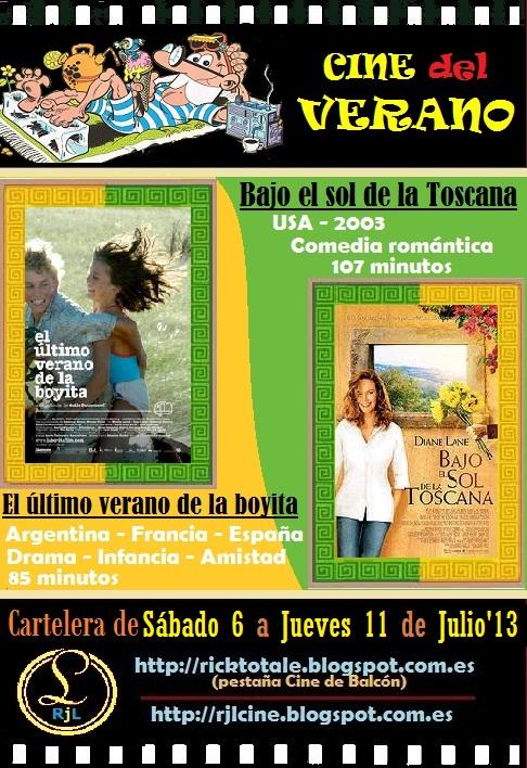 Cartelera nº 26 - «CINE de VERANO» -