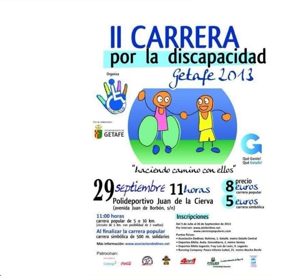 II Carrera por la Discapacidad de Getafe II Carrera por la Discapacidad de Getafe