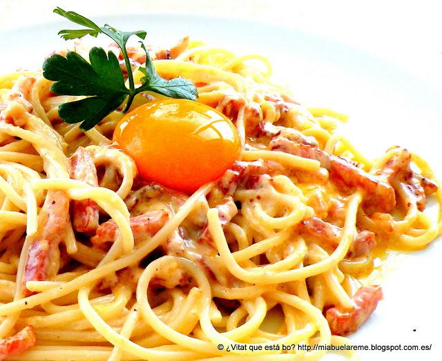 Espagueti Carbonara