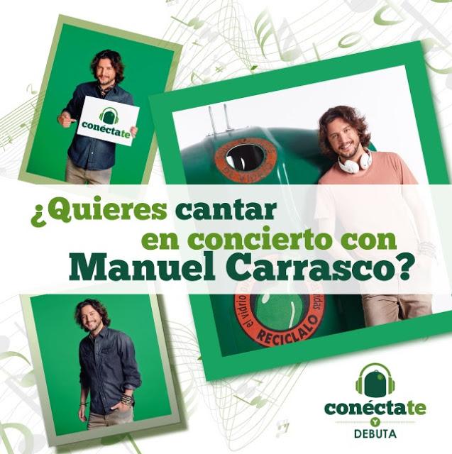 Debuta con Manu gracias a Ecovidrio Debuta con Manu gracias a Ecovidrio