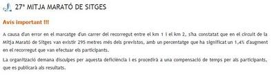 27 Mitja Marató de Sitges - I'm going back to compete...!! - Final Real Time 27 Mitja Marató de Sitges - I'm going back to compete...!! - Final Real Time