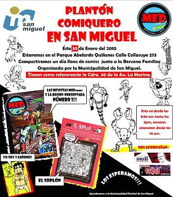 Un par de nuevos plantones comiqueros Un par de nuevos plantones comiqueros