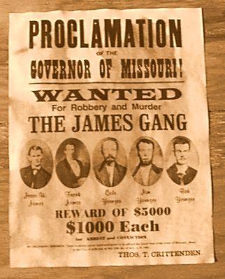Forajidos de leyenda: Jesse James (II)
